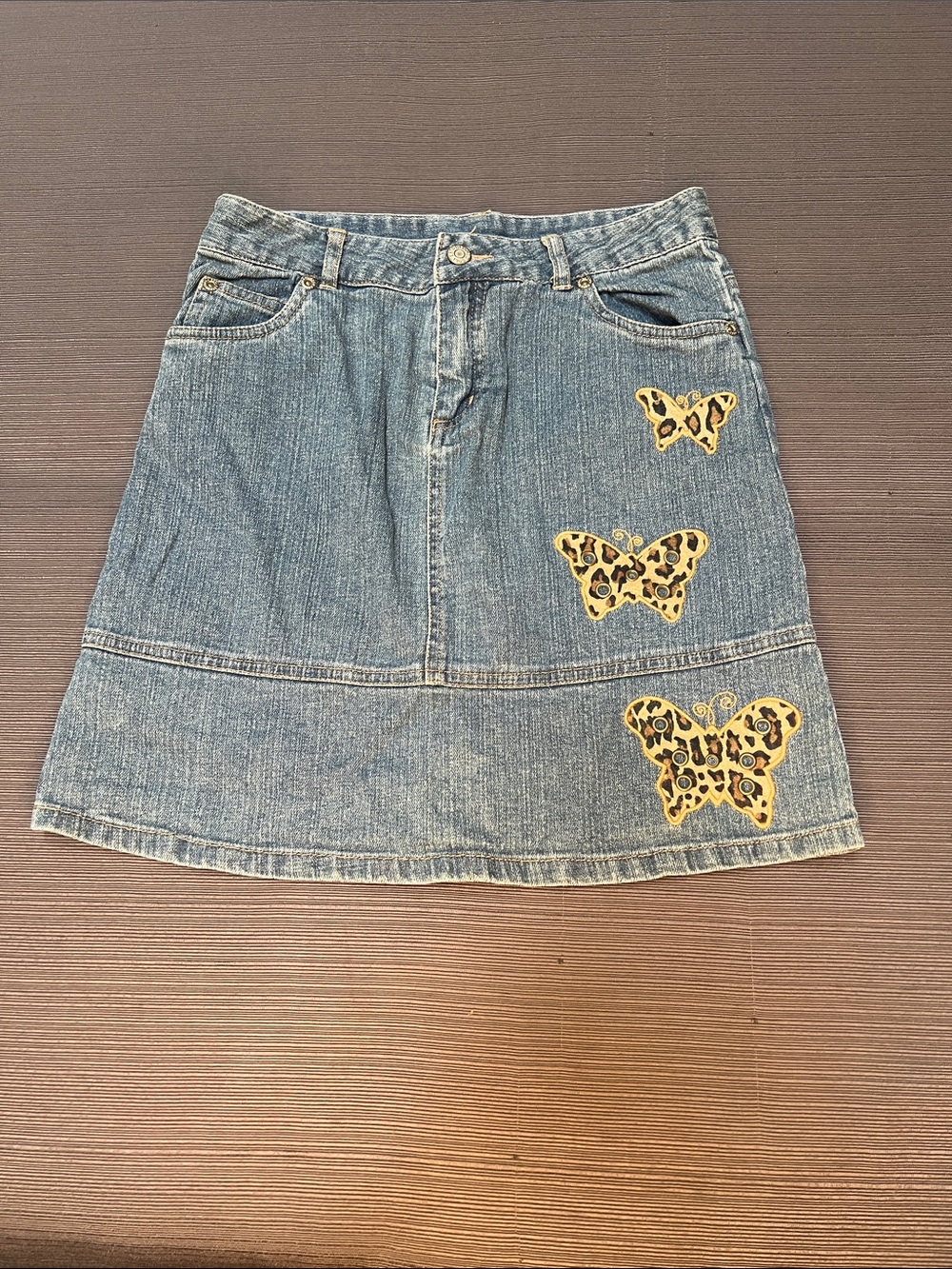 The Children’s Place stretch Denim Skirt~SZ 10